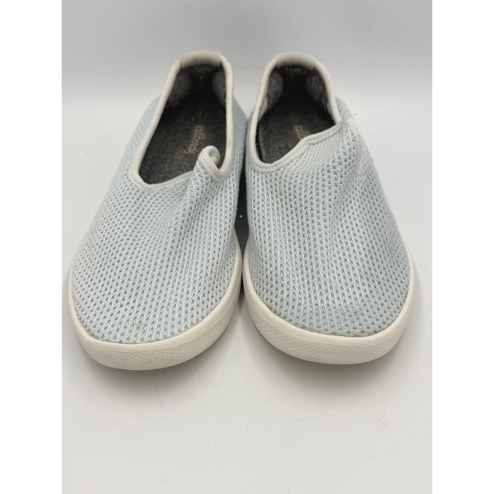 Allbirds Tree Loungers Womens 6 Blue Gray Mesh Slip On Shoes Loafers